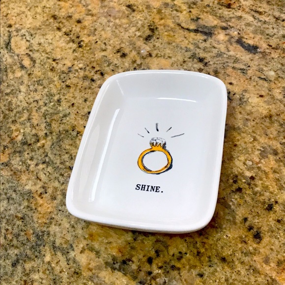 Rae Dunn Other - Rae Dunn Shine Trinket Dish. Jewelry Holder. New.